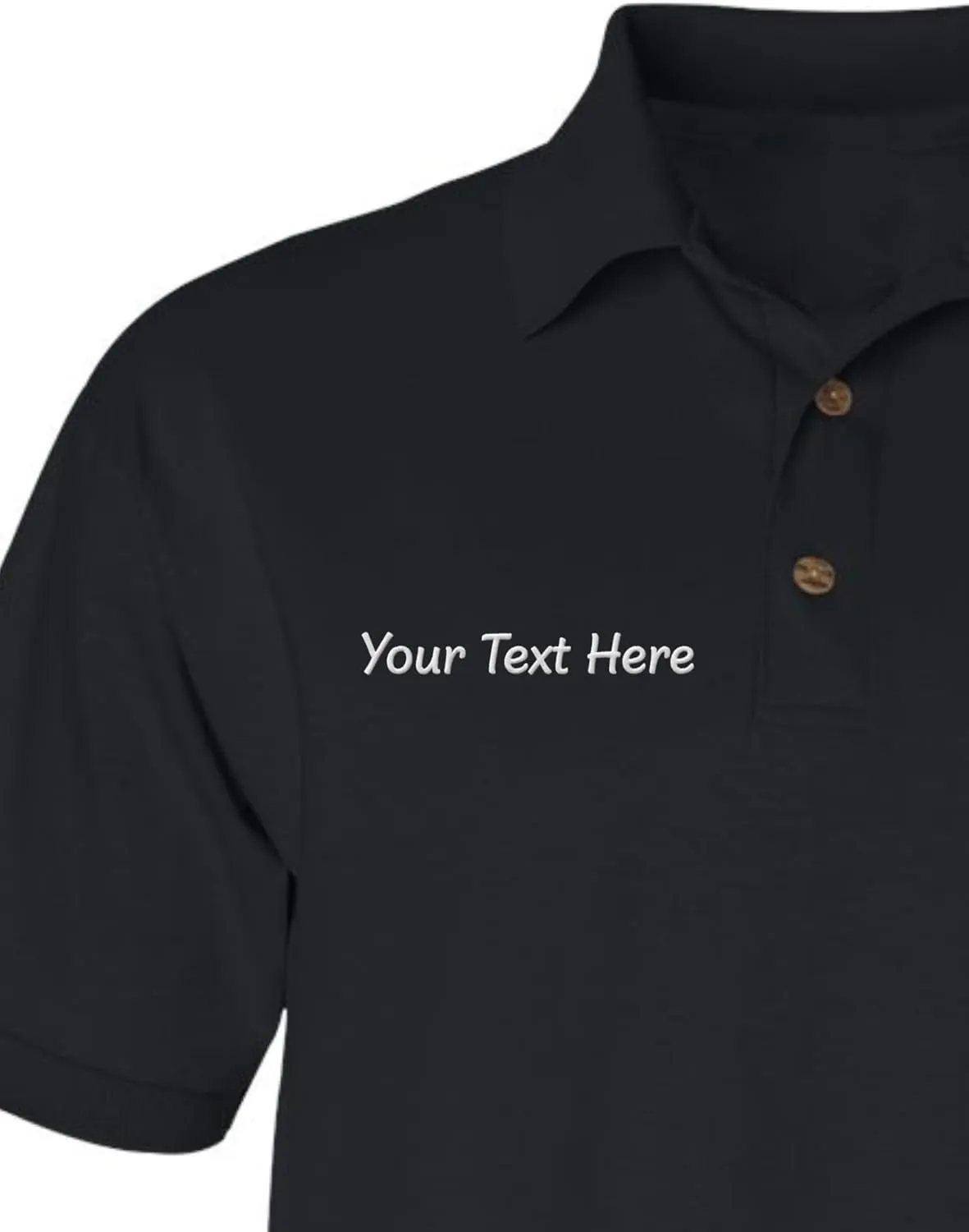 ALLNTRENDS Men's Polo T Shirt US Homeland Security Embroidered USA Shirt