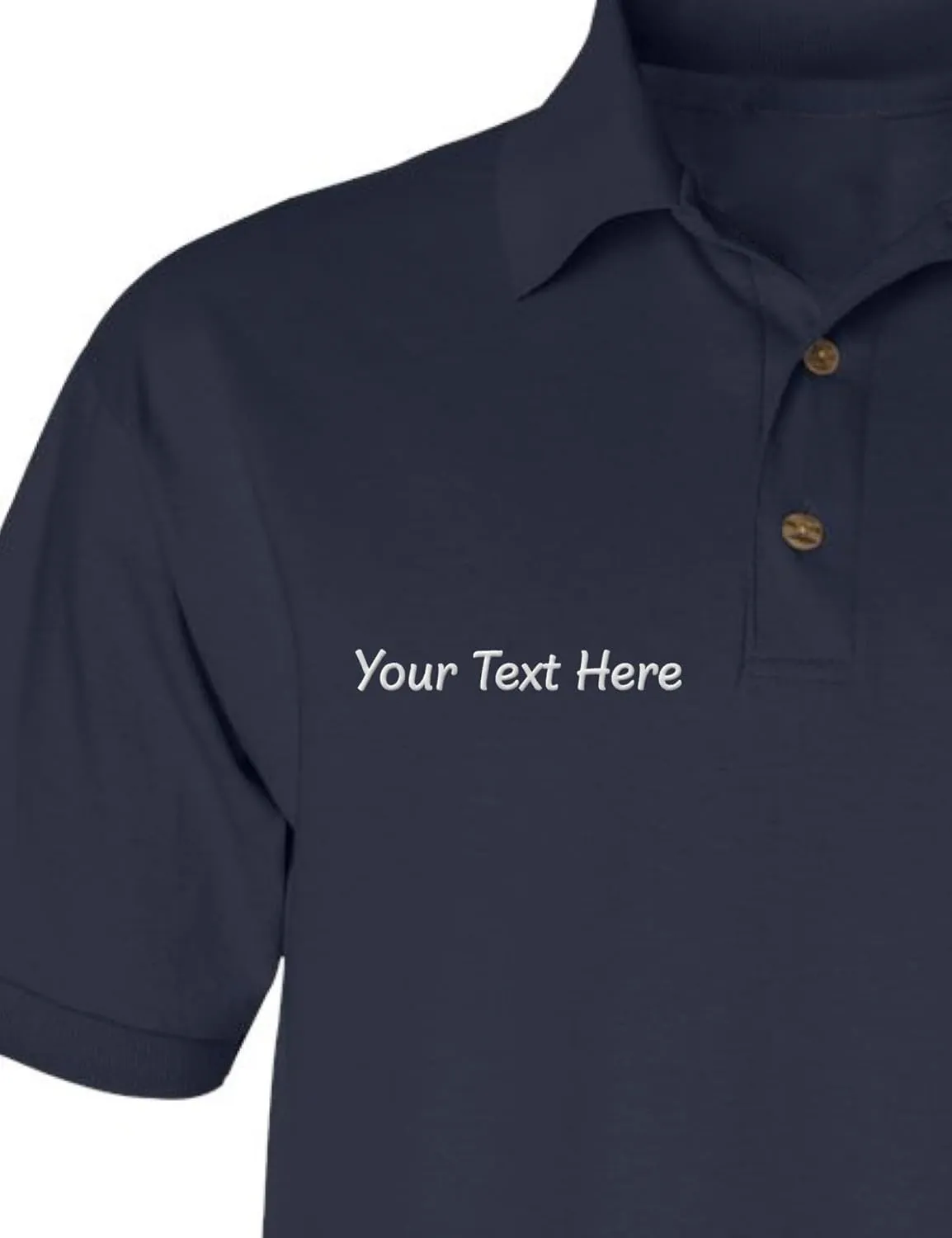 ALLNTRENDS Men's Polo T Shirt US Homeland Security Embroidered USA Shirt