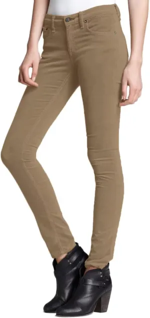 Hybrid & Company Super Comfy Stretch Women 5 Pockets Corduroy Skinny Pants