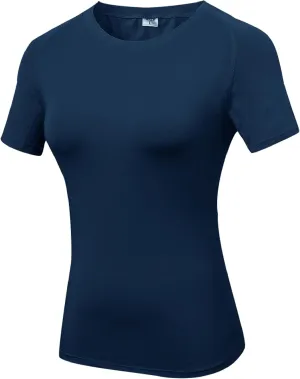 Women's Fitness Athletic Casual T-Shirt Running Workout Yoga Quick Dry Top 3 Pack